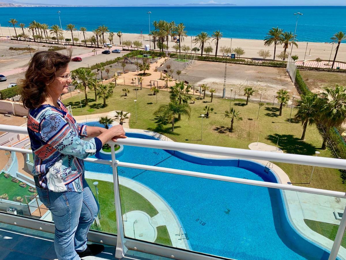 Seafront Penthouse Almeria Roquetas de Mar Ngoại thất bức ảnh